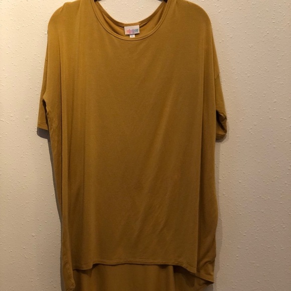 - LuLaRoe Irma Mustard medium - Picture 1 of 3